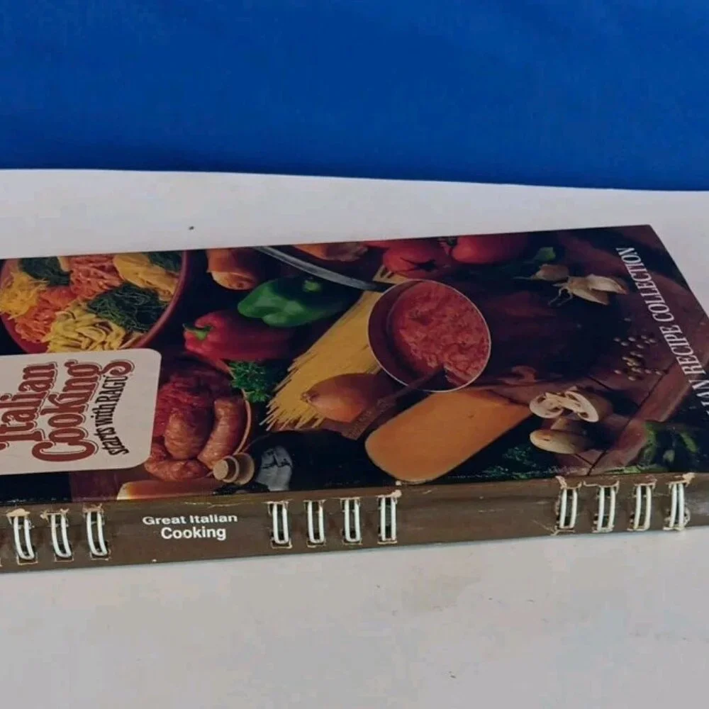 Great Italian Cooking Starts w RAGU by Ragu Foods‎ Staff Spiral Hardcover 1984